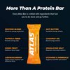 Atlas Protein Bar, 20g Protein, 1g Sugar, Clean Ingredients, Gluten Free (Peanut Butter Chocolate Chip, 12 Count (Pack of 1))