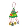 Fun Express Elf Four Food Groups Christmas Mobile Craft Kit - Makes 12