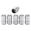 McGard 24515 Chrome Cone Seat Wheel Locks (M14 x 1.5 Thread Size) - Set of 5