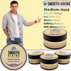 Smooth Viking Hair Paste for Men - Hair Styling Cream with Minimal Shine & Medium Hold Hair Products for Men, Hair Cream for Men, Styling Paste for Textured Messy Hairstyle - Made in USA, 2oz