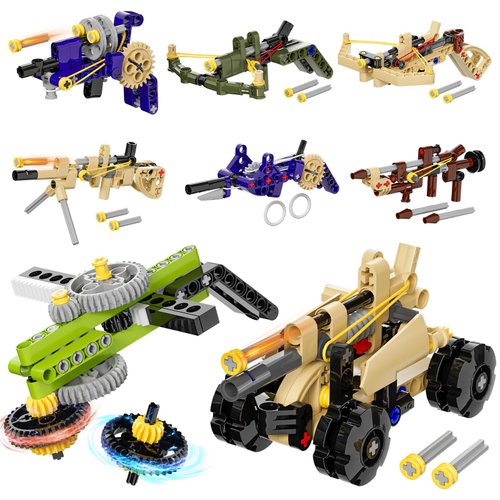 8Packs Party Favors Presents for Kids - Rubber Band Model Building Blocks Sets for Classroom Prizes Goodie Bags Stuffers for Kids, Christmas Easter Birthday Gifts for Kids Boys Girls 6 7 8 9 10+
