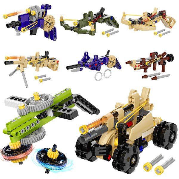 8Packs Party Favors Presents for Kids - Rubber Band Model Building Blocks Sets for Classroom Prizes Goodie Bags Stuffers for Kids, Christmas Easter Birthday Gifts for Kids Boys Girls 6 7 8 9 10+