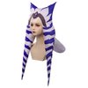 Tano Costume Cosplay Hat Headpiece Rebels Figure Headgear Accessory for Halloween Party Girls Women