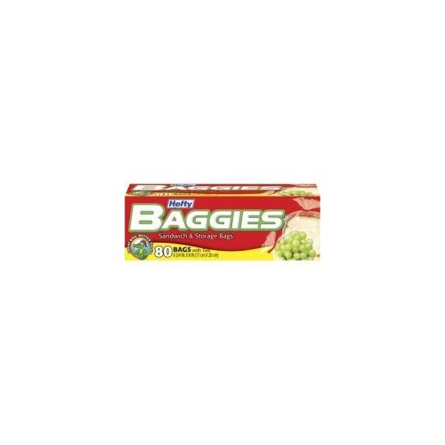 Baggies Sandwich Bags 80-Count