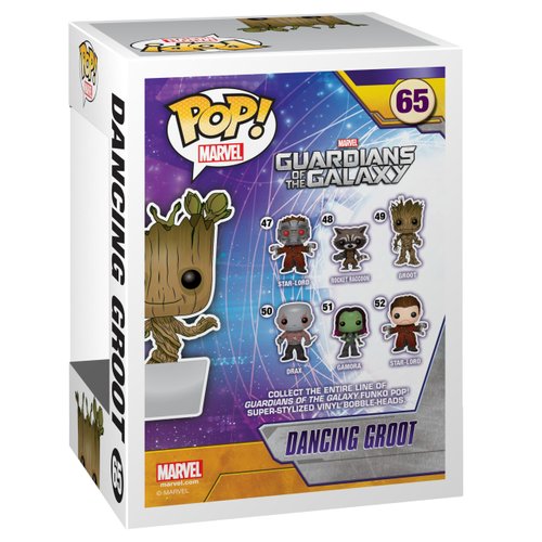 Funko Pop! Marvel: Dancing Groot Bobble Action Figure