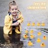 60PCS Rubber Duck - Bath Toys - Pool Toys - Mini Ducks Bulk for Kids Baby Shower Decorations Birthday Party Favors Gift Classroom Summer Beach Pool Activity Carnival Game (Yellow)