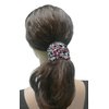 Set of 2 Crystal Butterfly Hair Holder Barrettes Ponytail Hair Barrettes for Women Girls YY86900-4-2siennaRose