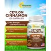 aSquared Nutrition Natural Ceylon Cinnamon 1200mg - 120 Capsules, True Cinnamon-Extract Supplement Pills Promotes Heart Health