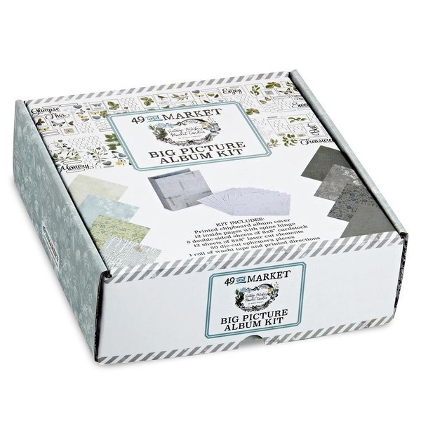 49 And Market Big Picture Album Kit-Vintage Artistry Moonlit Garden