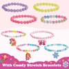 Kids Play Jewelry Sets, Princess Toys for Girls 4-6, 29 Pcs Little Girl Costume Jewelry, Unicorn Necklaces, Bracelets, Rings, Earrings, Toddler Dress Up Jewel Birthday Gifts Pretend Play Party Favor