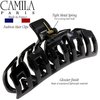 Camila Paris CP3544 French Hair Clips for Women Thick Hair for Long Curly Wavy Hair, Girls Hair Claw Clip, Durable Styling Big Claw Clip for Thick Hair, Strong Hold No Slip Grip, Made in France