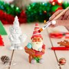 Bright Creations 2 Pack Ceramics to Paint - Paint Your Own Garden Gnome Statues, Blank Paintable Ceramics for Adults (5 in)