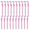 MIAO YUAN 20PCS Cute Pink Flamingo Gel Pens Gift for Child, Women, Coworkers, Hostess and Girlfriend, Great Party Supplies and School Supplies, Black Ink(0.5mm)