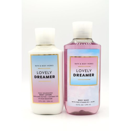 Lovely Dreamer, Bath and Body, Shower Gel Body Wash and Body Lotion Bundle Set