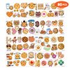 Cookie Temporary Tattoos 8 Sheets 82PCS Milk and Cookies Party Decorations Supplies Favors Candyland Theme Birthday Cute Stickers Christmas Gifts for Boys Girls Class School Prizes Carnival