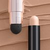 FOCALLURE No Crease Eyeshadow Stick, Creamy Eye Shadow Stick, Matte & Shimmer Eyeshadow Pencil, Smudge-proof, Built-in Smudger, VELVET COCOA