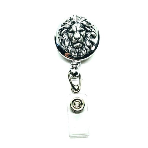 Handmade Lion Badge Holder