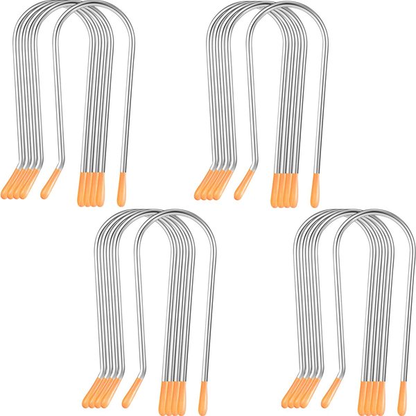 20 Pieces Assorted Hot Roller Clips Replacements, Fits Most Sized Rollers Curlers (Medium)