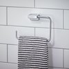 Hansgrohe AddStoris 7-inch Towel Ring in Chrome, 41754000