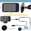 LeeKooLuu Baby Car Camera USB: Gift for Infant Protect Eyes No-Sloshing Easy Install Auto-Open Night Vision 360° Rotation Rear Facing Carseat Camera HD 1080P Car Baby Monitor with Backseat Camera K01