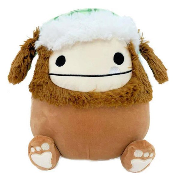 Squishmallows 7.5" Benny The Bigfoot with Trapper Hat