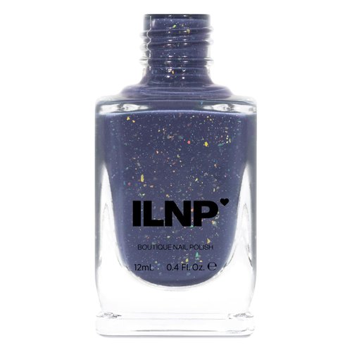 ILNP Starlight - Stormy Indigo Flakie Shimmer Nail Polish