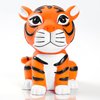 H&W Tiger Money Bank, Unbreakable Piggy Bank, Can Store 1000 Coins, 2022 Chinese New Year Tiger Money Box Coin Bank