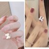 40Pcs 3D Nail Decoration Resin Bow Nail Rhinestones, 3D Bowknot for Acrylic Nails, Perfect for DIY Nail Art Accessories, Mobile Phone, Scrapbooks, Envelopes, and Cards Making