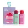 LOVB LOVB Pudding Glow Korean Lip Tint | Long-Lasting Lip Gloss Tint for Glowy | Moisturizing, Non-Sticky Glossy Lip Stain 0.14 Oz (02 ENDING ROSE+03 CANDY BERRY)