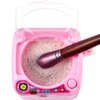 Hsei Mini Makeup Brush Cleaner Device Plastic Electric Automatic Washing Machine Sponge Cleaning Toy for Girls Ladies