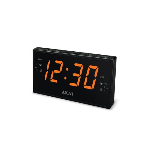 Akai CE1008 AM/FM Clock Radio
