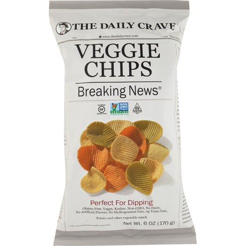 The Daily Crave Veggie Chips 6 Oz (Pack of 6) - Pack Of 6