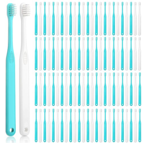 Guiqulai 100 Pcs Pet Toothbrush, Cat Toothbrush Dog Toothbrush Small Breed Dog Toothbrush Cat's Toothbrush for Cats, Puppies, and Small Breed Dogs Like Teacups, Chihuahuas