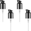 Boao 4 Pcs Replacement Foundation Pump Black Plastic Cosmetic Liquid Foundation Make up Bottle Pump Replacement Tool for Foundation Pump Dispenser
