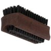 Redecker Natural Pig Bristle Nail Brush with Oiled Thermowood Handle, 3-3/4-Inches, Light