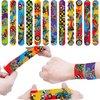 Dirt Bike Party Favor Supplies, Including Gift Bag Tattoo Stickers Badge Slap Bracelets Silicone Wristbands DIY Stickers Keychain, for Motorcycle Theme Party Club Gift Boy Birthday Party Fillers