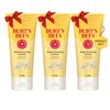 Burt's Bees Christmas Gifts, Face Wash, Deep Facial Cleansing Cream Stocking Stuffers, All Natural Cleanser with Chamomile, 6 Ounce (Pack of 3) (Packaging May Vary)