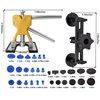 Paintless Dent Repair Kit - Bridge Dent Puller Kit, Accessories Include 30 Puller Tabs with 5 Hot Melt Glue and Scraper