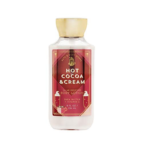 Bath & Body Works Bath & Body Works Hot Cocoa Cream 8.0 Oz Shea & Vitamin E Body Lotion, 8.0 Oz