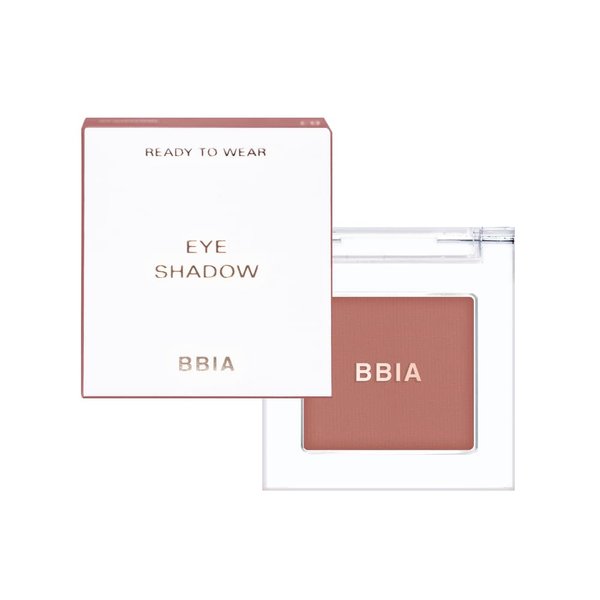BBIA Ready To Wear Eye Shadow 10 Colors – Multi-Use Matte Eyeshadow, Ultra Blendable, Long Lasting, Taupe & Brown Neutral Shades, Daily Shadow Colors, Korea Eye Makeup, 0.11oz (02 RED BEANS)