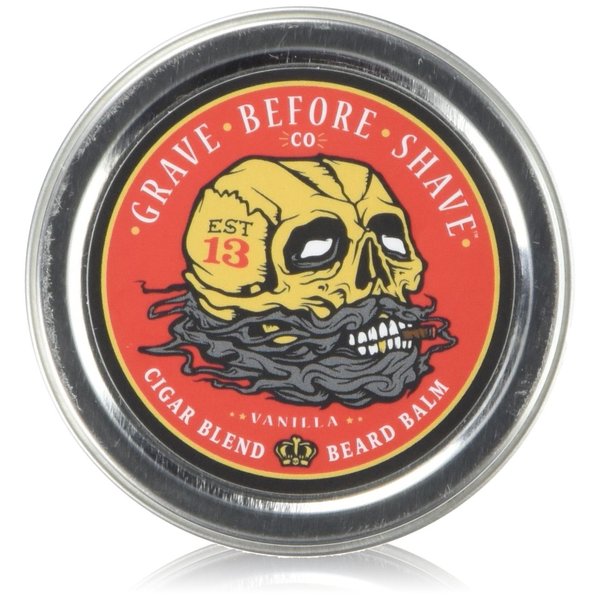 Grave Before Shave™ Cigar Blend Beard Balm (Cigar/Vanilla scent) (2 oz.)