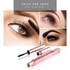 4D Fiber Lash Mascara, Waterproof, Long-Lasting,Longer, Thicker, Voluminous, Dramatic Extension,Smudge-Proof Eyelashes