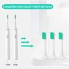 Replacement Toothbrush Heads Compatible with Xiaomi Mijia/Mi Home T300 T500 T700 Series Sonic Electric Brush Handles(6-Pack)