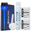 Perfect Blond Hair Dye Toner Lightener Bleaching Powder Kit 120 ml 30 Vol Developer & Brush Glove - By Blond Forte(Blue Lightener)