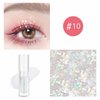 YMH BEAUTE Liquid Glitter Eyeshadow, Pigmented, Long Lasting, Quick Drying, Easy to Apply, Loose Glitter Glue for Eye Crystals Makeup