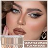 IONSGAKO 9 Colors Matte Naked Eyeshadow Palette Natural Nude Smoky Brown Taupe Eyeshadow Palette Ultra-Blendable Highly Pigmented Eye Shadow Makeup Palette with Brush-03 Cement Color