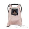 ICOPUCA Car seat Covers for Babies, Muslin carseat Cover Girls, carseat Canopy with Window, Light Weight, fit Summer/Autumn/Spring, Pink Crown, Perfect for gils;