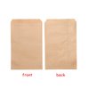 Volanic 100PCS 4X6 Inch Kraft Paper Bags Small Flat Party Favor Bag for Bakery Cookies Sandwich Soap Packing