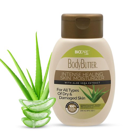 Biocare Labs Moisturizing Body Butter - Hydrating Body Cream W/Aloe Vera and Cucumber Extracts (F...