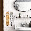 Cat Funny Hand Towels for Bathroom Kitchen - Cute Decorative Cat Decor Hanging Face Towels Super Absorbent Soft-Unique Valentines Day Mothers Day Housewarming Birthday Gifts for Women Cat Lovers